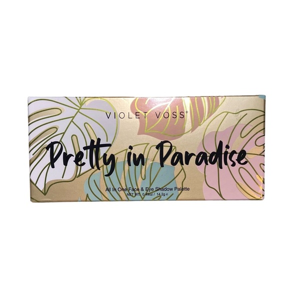 Violet Voss Cosmetics Pretty in Paradise All In One Face‎ & Eye Palette 0.49 oz - Picture 3 of 5